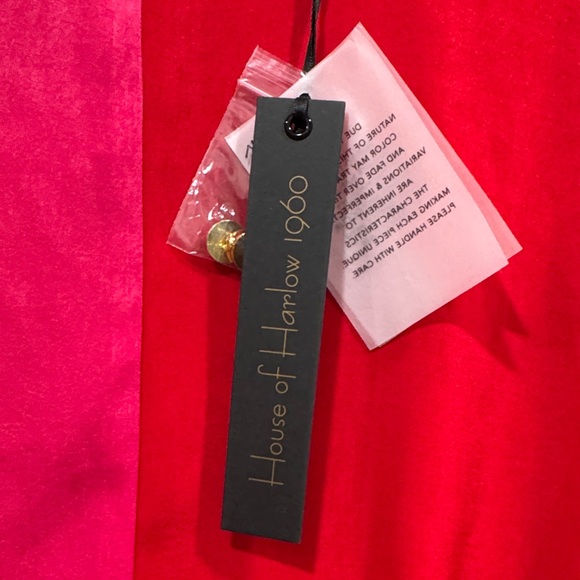 House of Harlow 1960 x REVOLVE Lotta Dress in Fuchsia - Picture 13 of 14